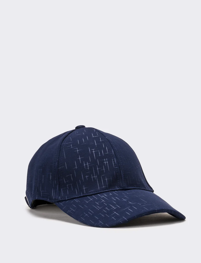 Cappello uomo baseball denim - Blu