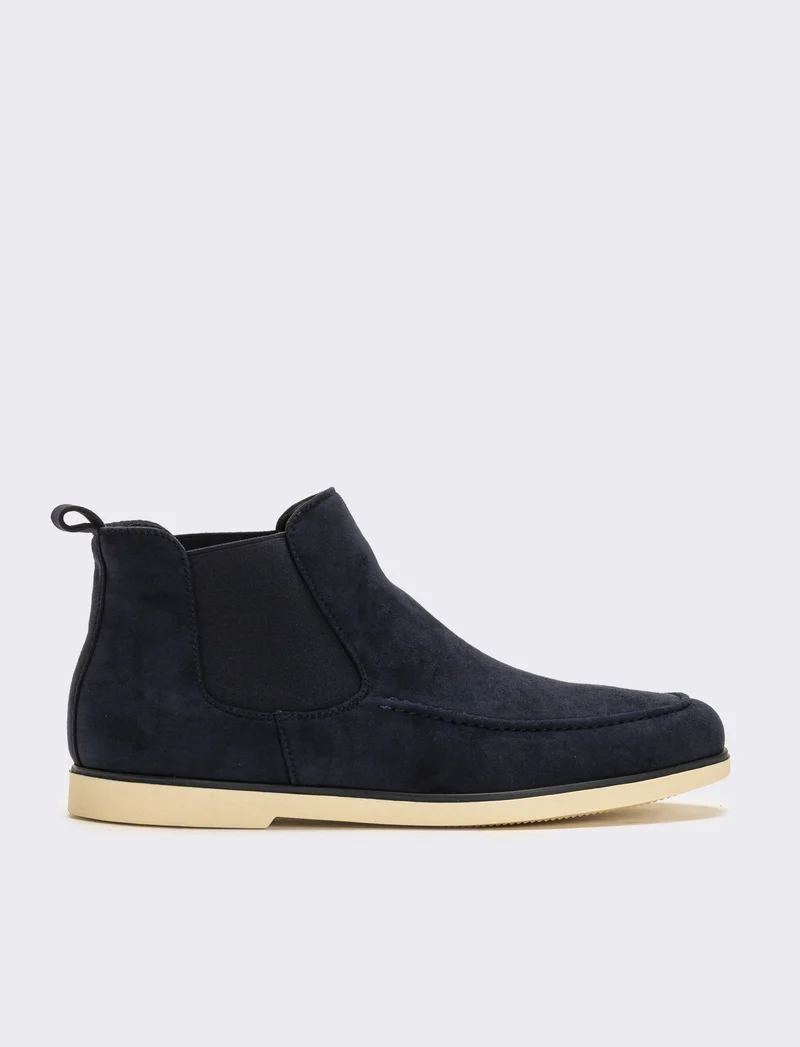 Scarpa con fasce elastiche da uomo - Blu