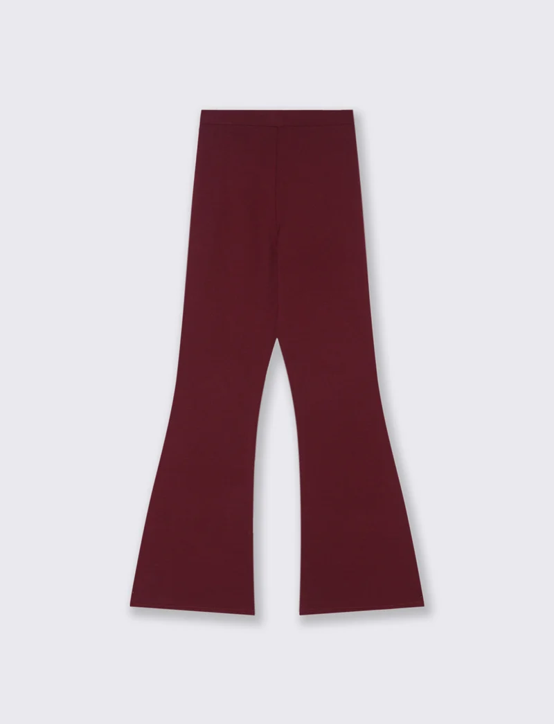 PANTALONE FLARE IN PUNTO MILANO - Vinaccia