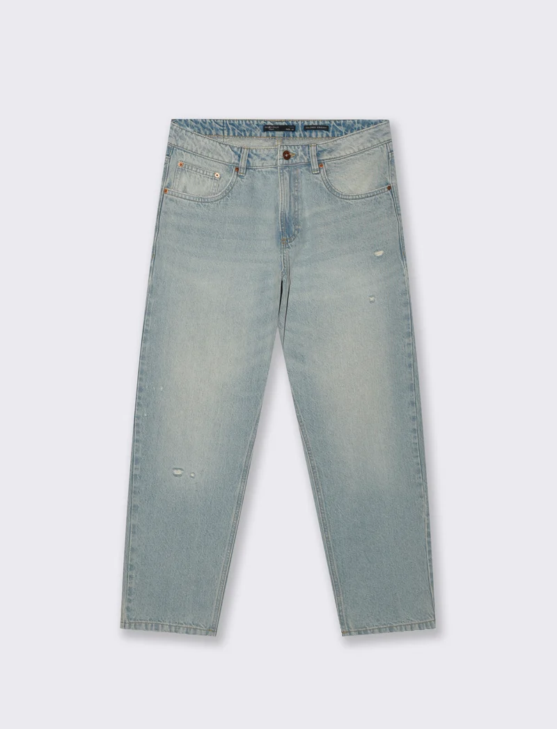 JEANS STRAIGHT FIT - Denim