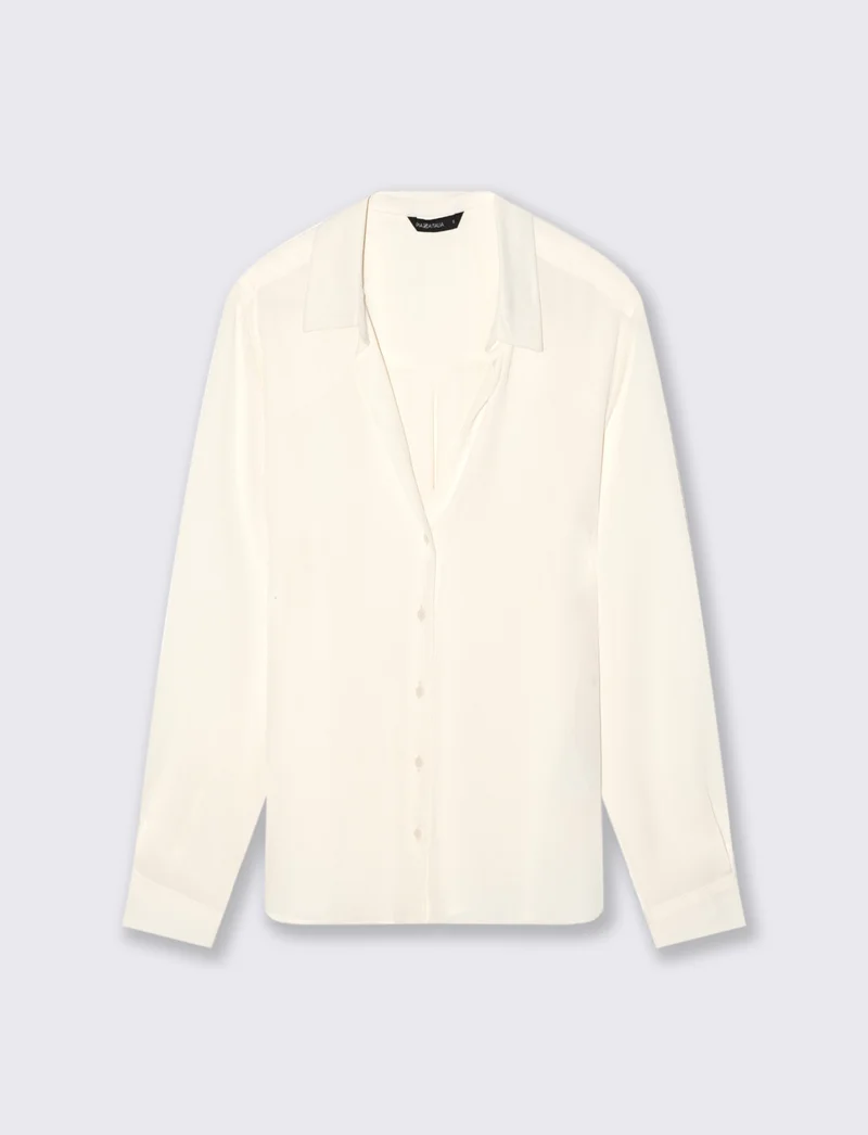 CAMICIA BASICA - Avorio