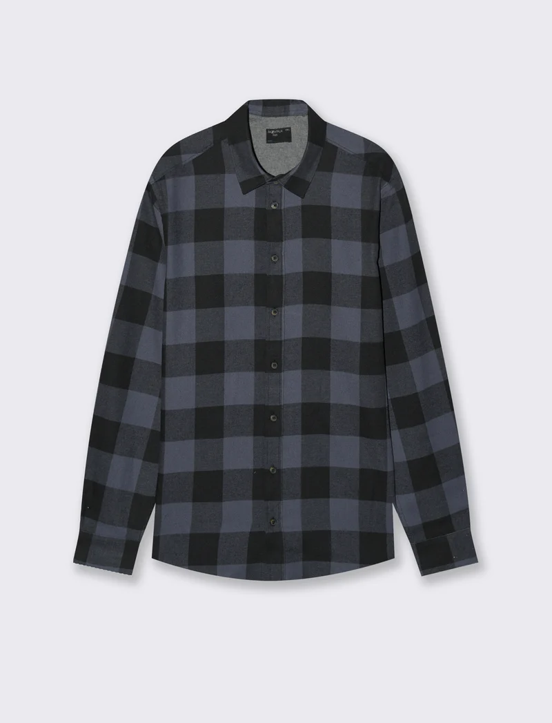 CAMICIA A QUADRI IN FLANELLA - Avion