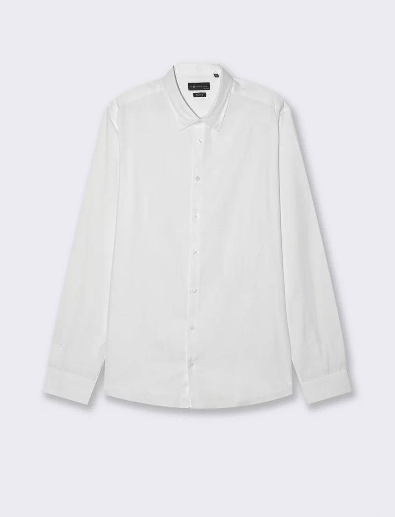 CAMICIA OXFORD REGULAR FIT - Blu