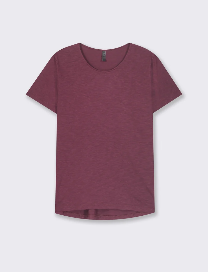 T-SHIRT BASICA - Bordeaux