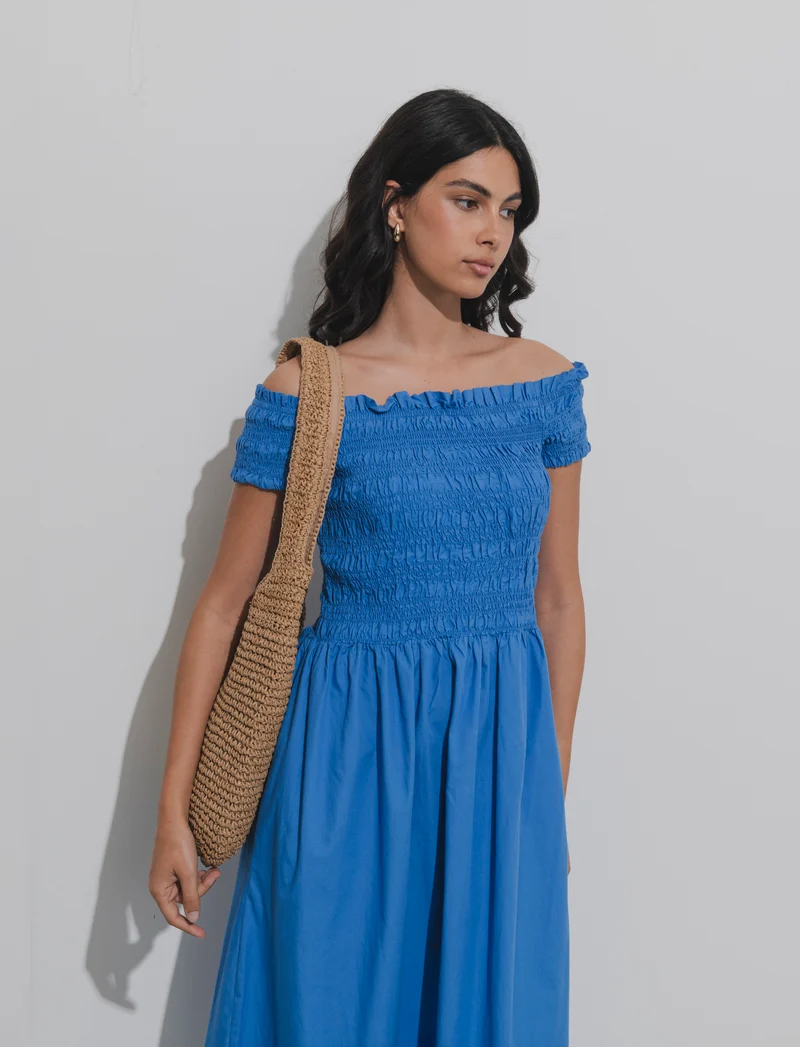 Abito longuette da donna - Bluette