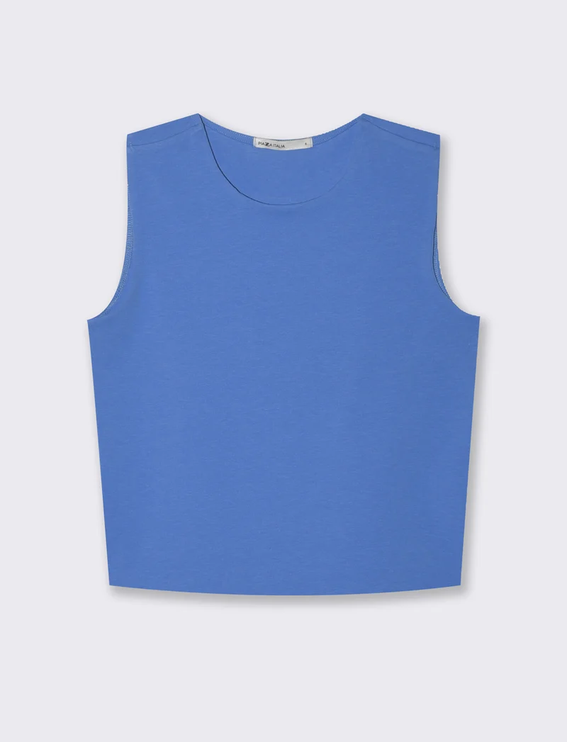 Top basico da donna - Bluette