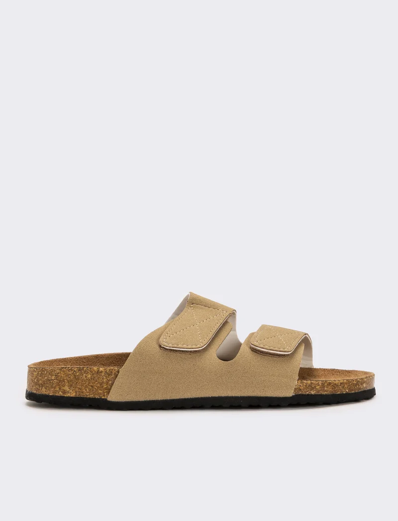 Sandalo trekking da uomo - Beige