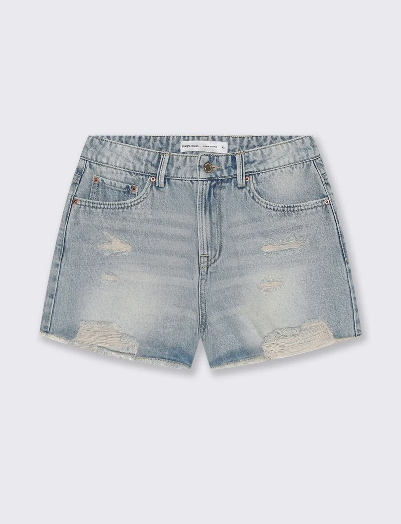 Short in denim da donna - Denim