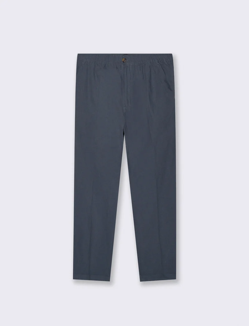Pantaloni vita jogger misto lino da uomo - Avion