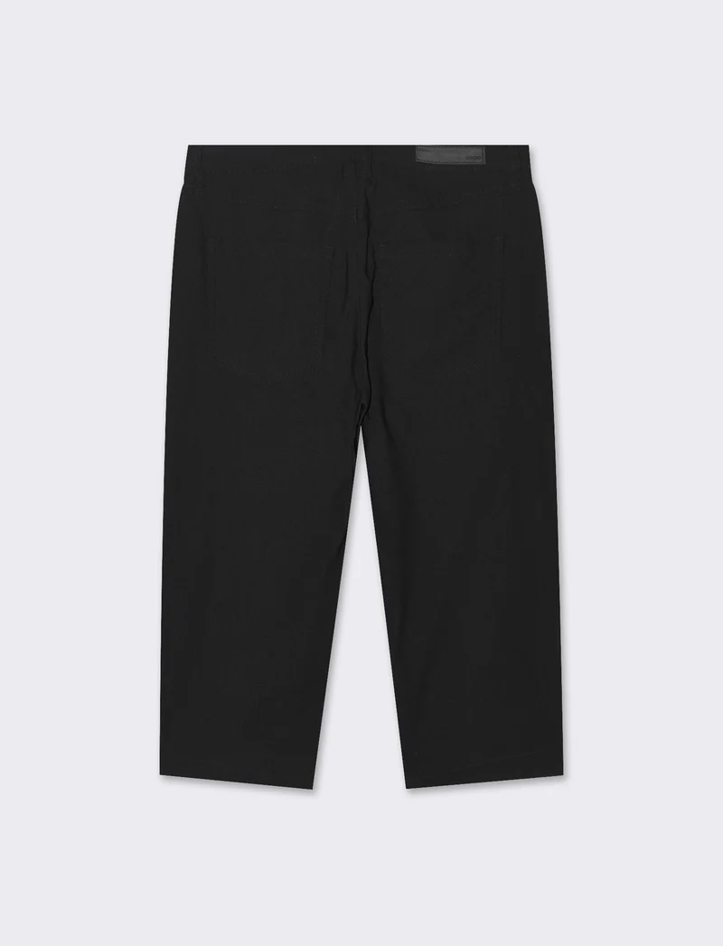 Bermuda modello capri da donna - Nero