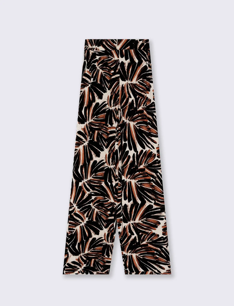 Pantalone con fusciacca in vita da donna - var 1