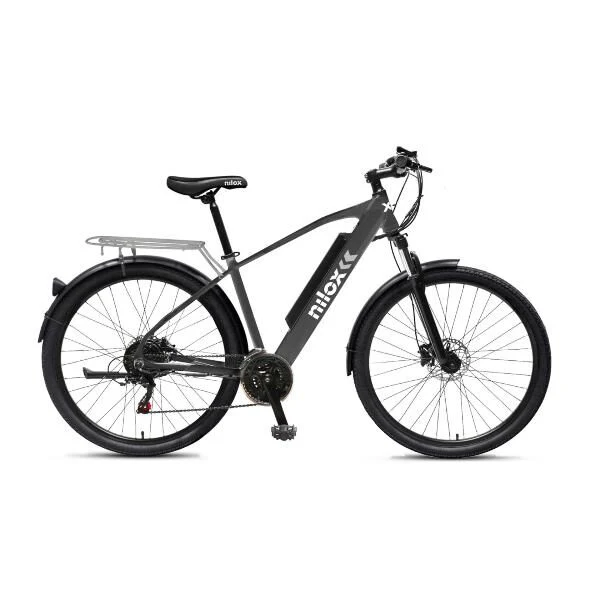 Nilox X7 Nero, Grigio Alluminio 69,8 cm (27.5") 23 kg