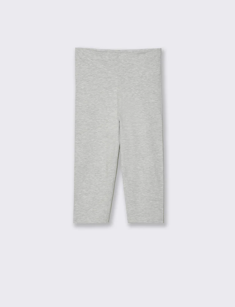 Legging basico da donna - Grigio mel.