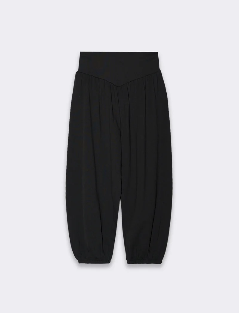 Pinocchietto stile odalisca da donna - Nero