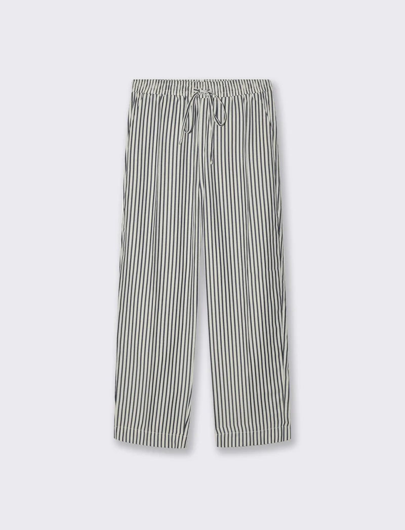 Pantalone con elastico in vita da donna - var 1