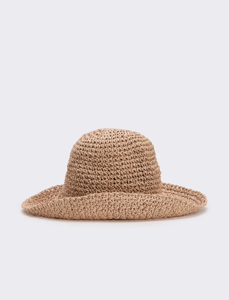 Cappello donna pescatore basic carta - Rosa