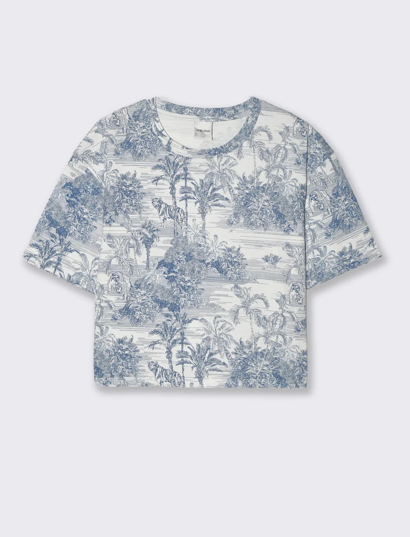 T-shirt sampata da donna - var 3