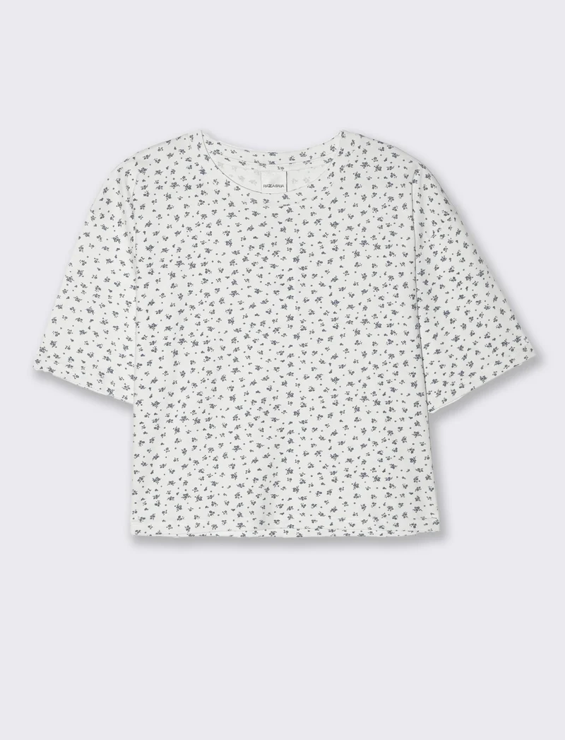 T-shirt sampata da donna - var 2