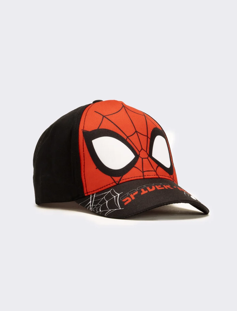 Cappello bambino baseball spiderman avenger - Nero