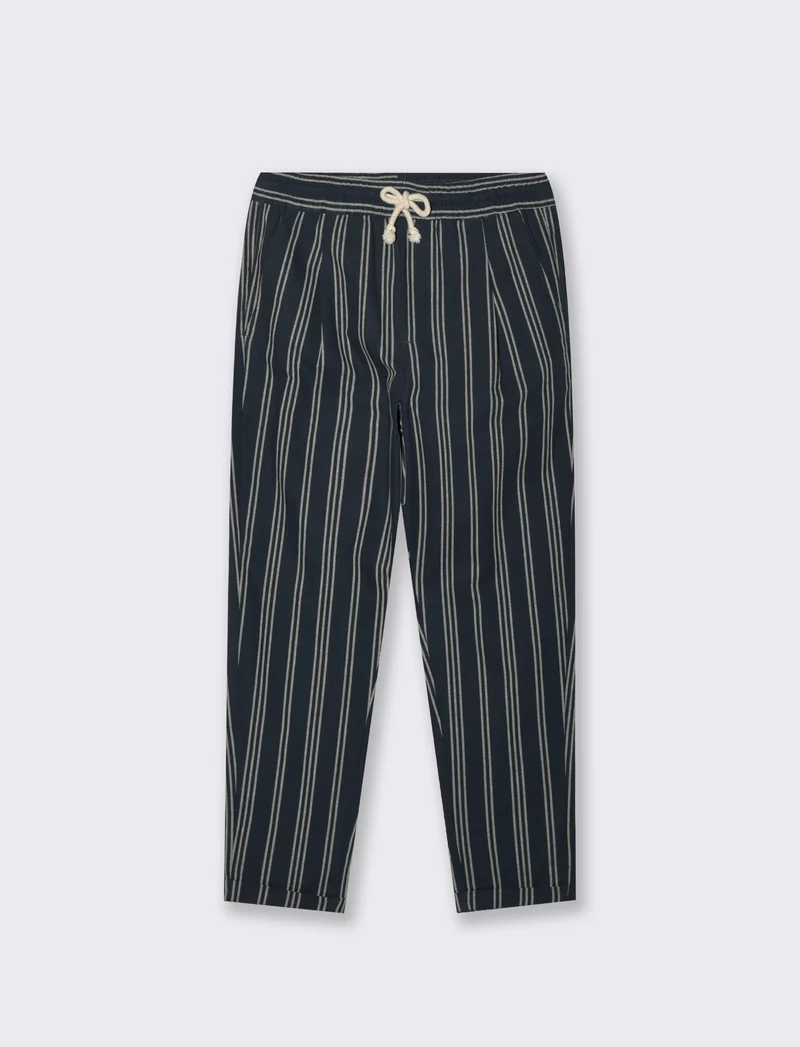 Pantaloni jogger a righe da uomo - Blu