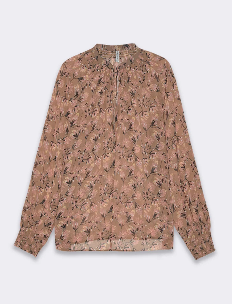 Casacca con collo alla coreana da donna - var 1