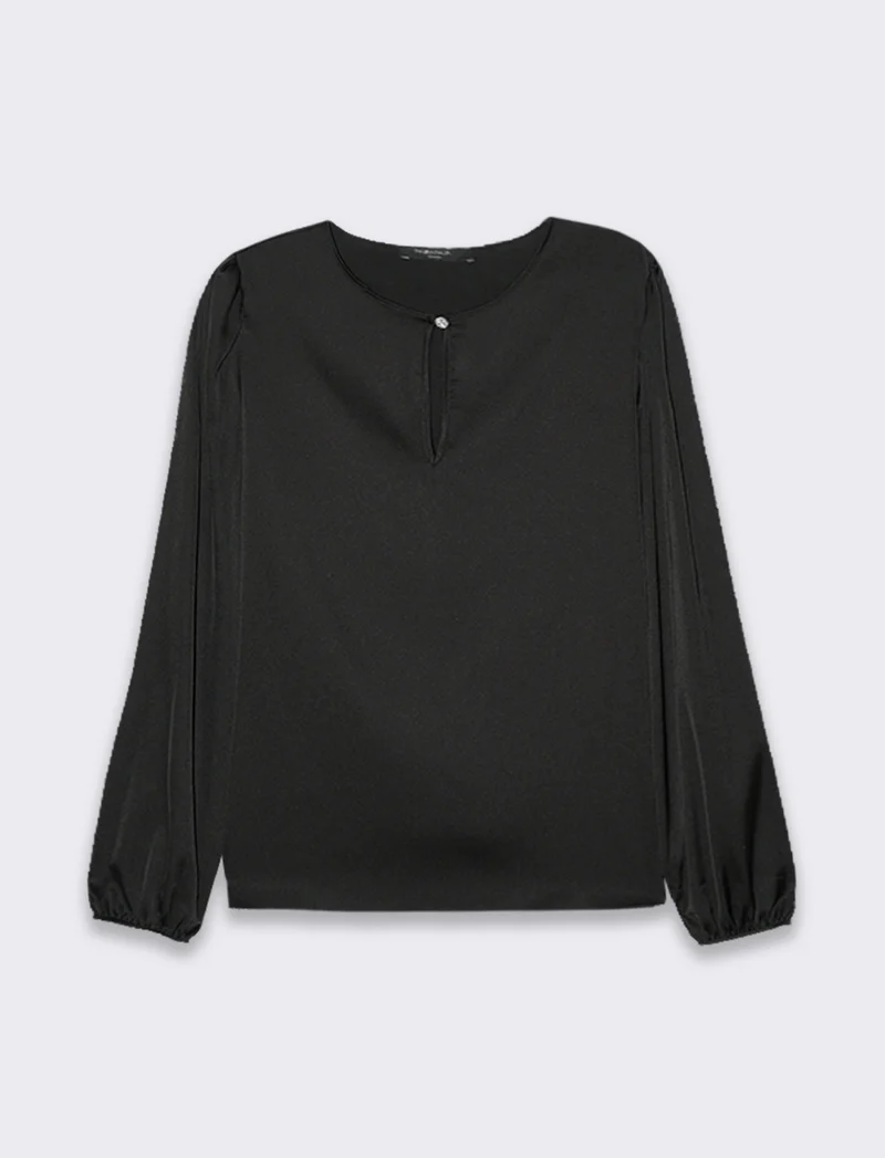 Casacca raso - Nero