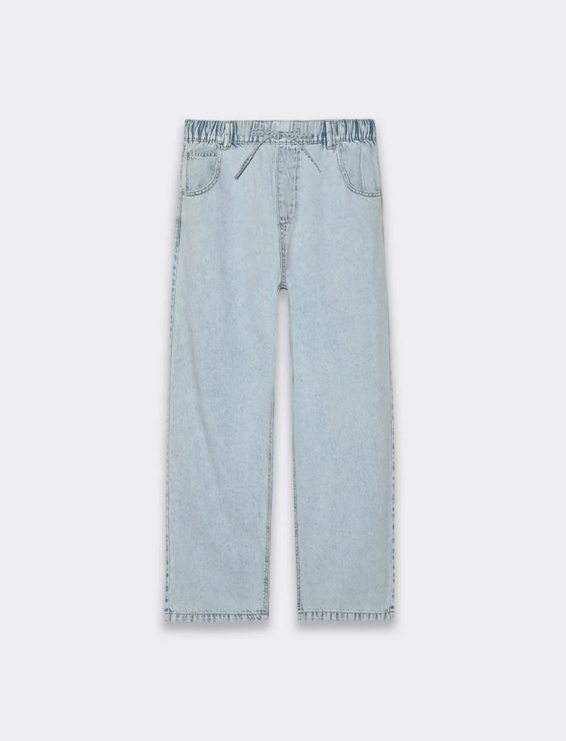 Jogger denim da donna - Denim chiaro