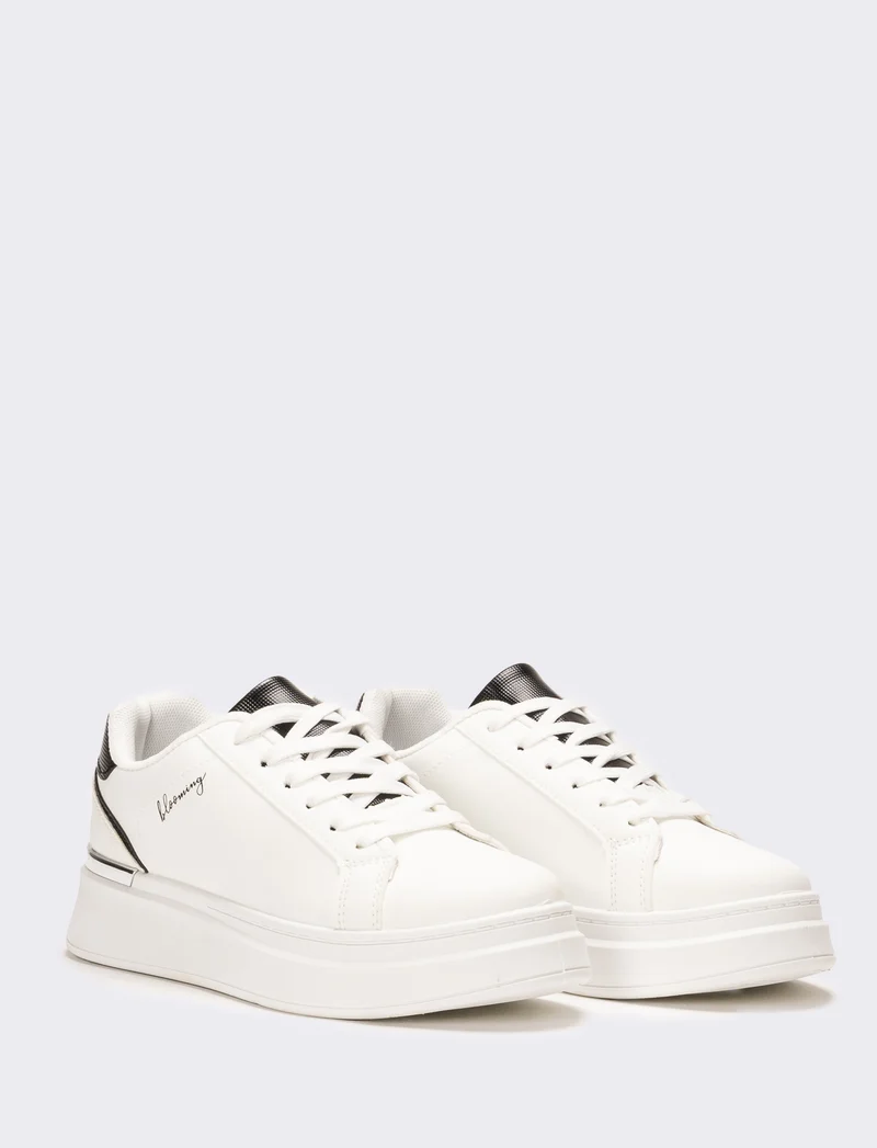 Sneakers da donna minimal - Bianco