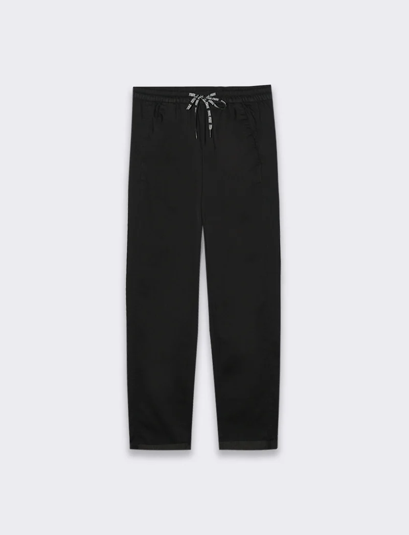 Pantalone con coullisse da donna - Nero
