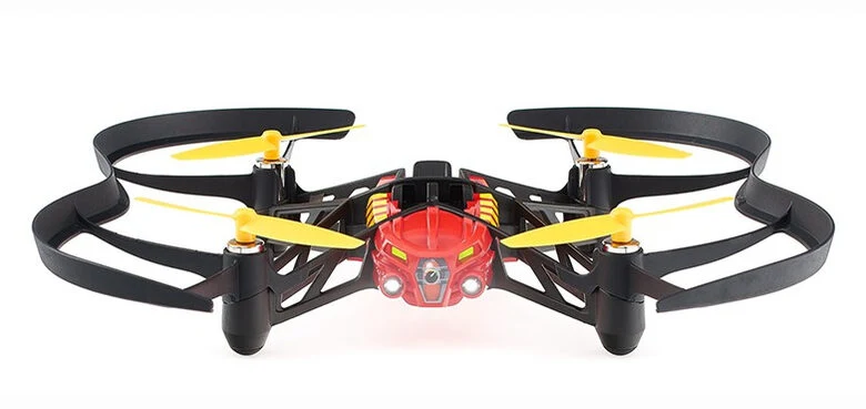 Parrot Airborne Night Blaze Drone 4 rotori 640 x 480 Pixel Nero, Rosso, Giallo